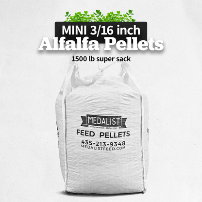 MINI Alfalfa Pellets