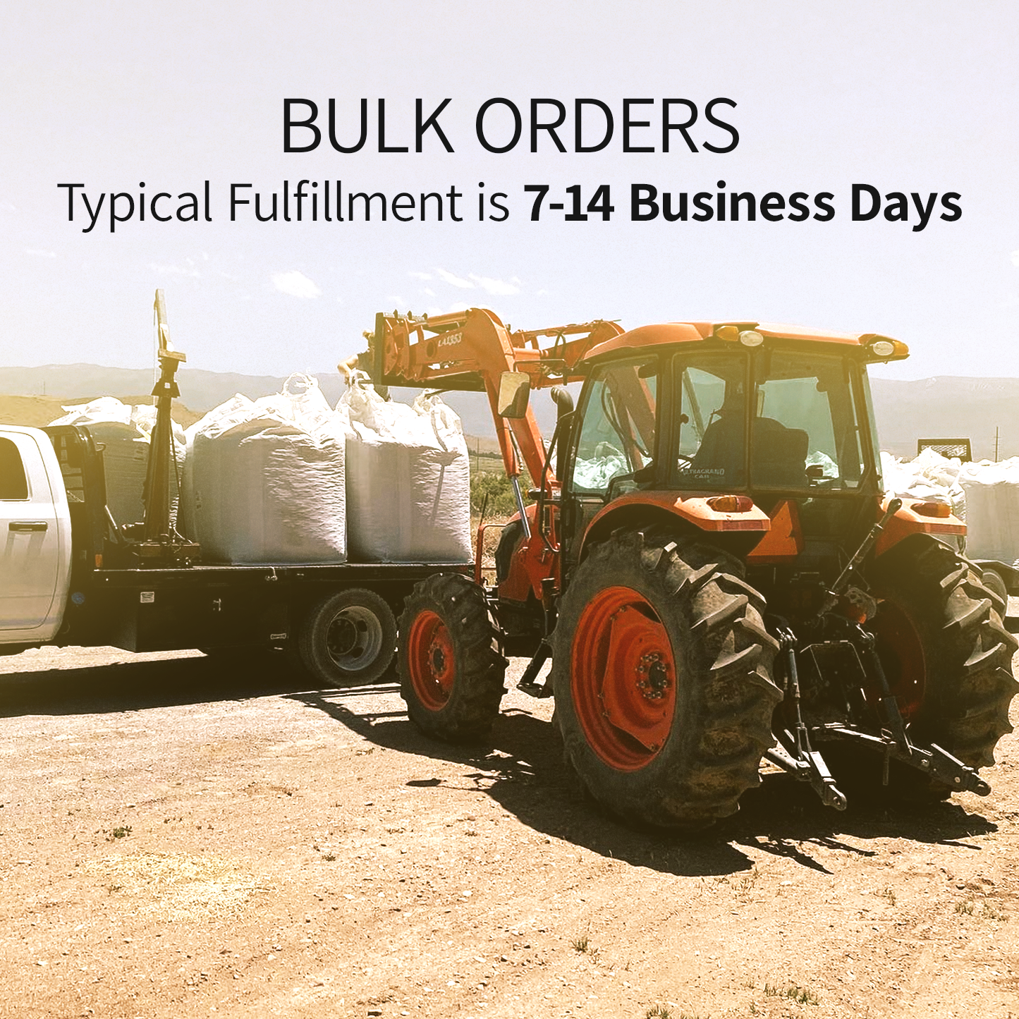 Bulk Order Pellets